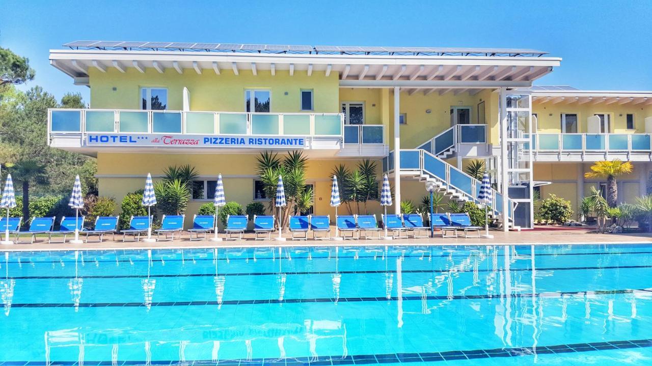 Hotel Alla Terrazza Bibione Dış mekan fotoğraf